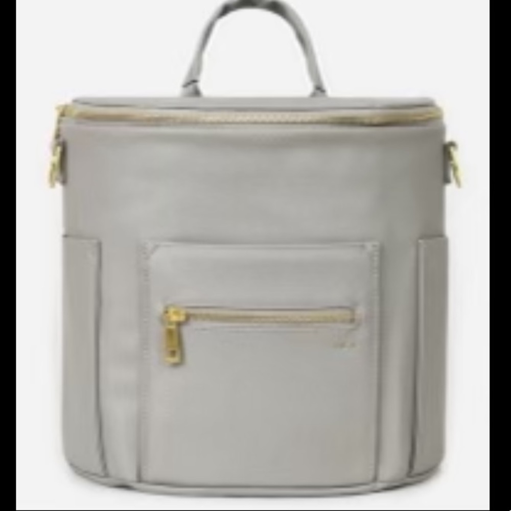 Fawn Design The Mini Gray Backpack Bag Purse NWT